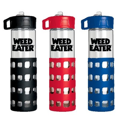 Sip-N-Go Glass Water Bottle - 20 Oz.