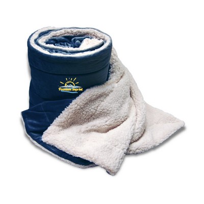 Oversized Mink Sherpa Blankets(60" X 72")