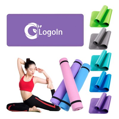 Thick (10mm) Yoga Pilates Fitness & Exercise Mat