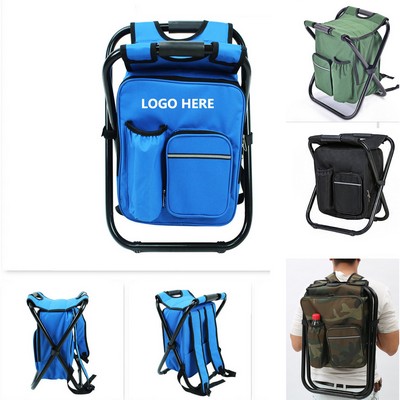 Folding Rainbow Chair w/Cooler Bag