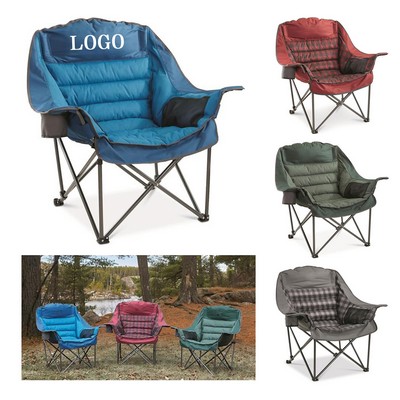 400lb Capacity Oversized Comfort Padded Camping Chair