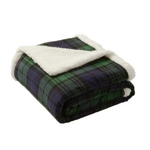Port Authority ® Flannel Sherpa Blanket.