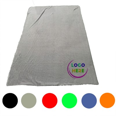 Warm Cozy Throw Fleece Blanket for Bed Couch Sofa Home Office Wedding