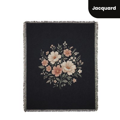 Customized Tapestry Woven Throw Blanket