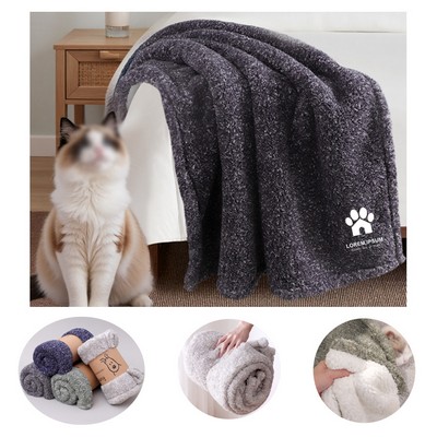 Pet Warm Fleece sherpa Blanket