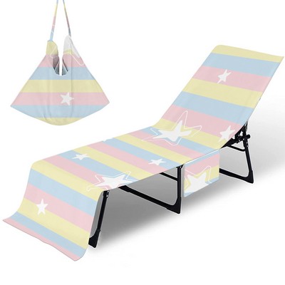 Summer Lounge Chair Towel Cover Pool Chair Cover