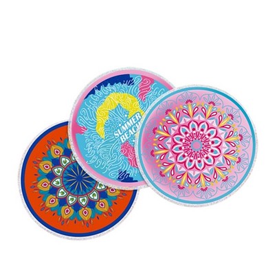59'' Round Beach Towel