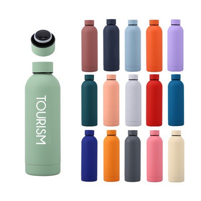 17 Oz Stainless Steel Water Bottle