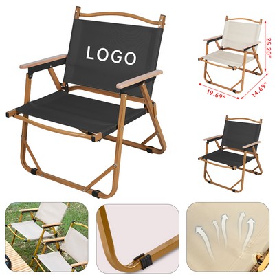 Aluminum alloy folding armchair