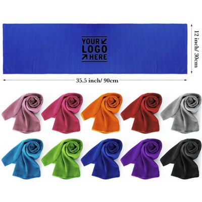 12*36'' Microfiber Gym Sports Coolmax Towels