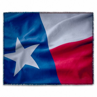 50" X 60" Custom Woven Throw Blanket