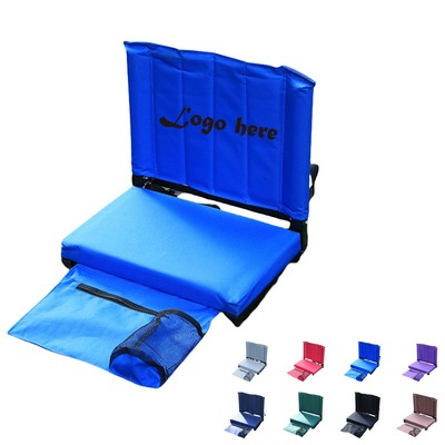 Portable Foldable Stadium Bleacher Cushion Seat