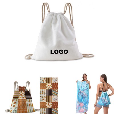 2" 1 Foldable Beach Towel