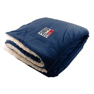 Oversized Mink Sherpa Blanket