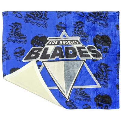 Plush and Cozy Silk Touch Blanket, 60" x 80", Sublimated Edge to Edge 1 side