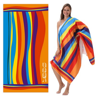 Microfiber Absorbent Beach Towel
