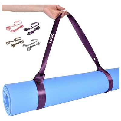 Adjustable Nylon Strap Yoga Mat