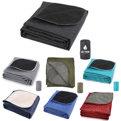 Polar Fleece Camping Blanket