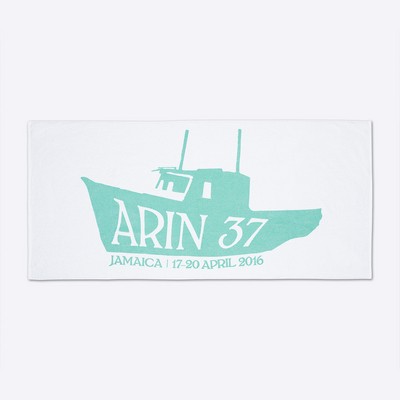 Custom Printed Beach Towel (35" x 70")