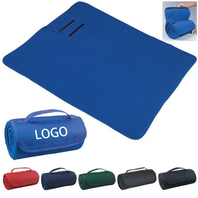 Roll-up Polar Fleece Blanket