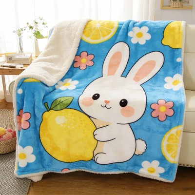 Full Color Digital Flannel Fleece Blanket