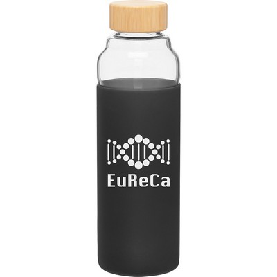 18 oz h2go Bali Water Bottle (Black)