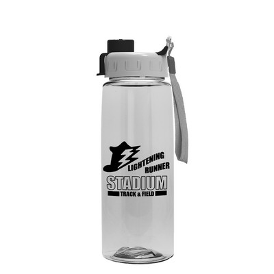 Garyline® Flair Tritan® Renew Bottle with Ring-Straw Lid - 26 oz.