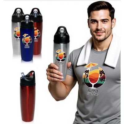 28.5oz Steel Water Bottle