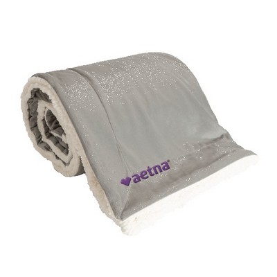 Oversized Mink Sherpa Blanket