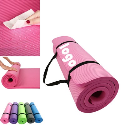 Yoga Mat w/Shoulder Strap