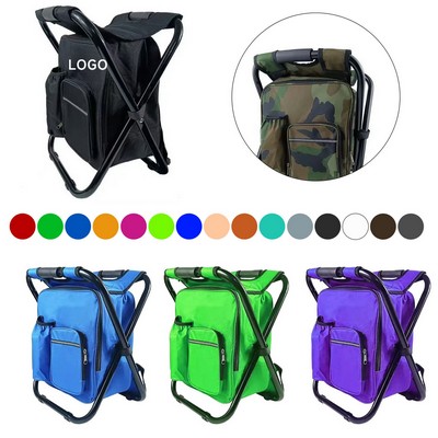 Picnic Cooler Backpack Chair