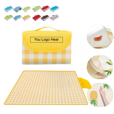 Outdoor Foldable Large Picnic Blankets Tote