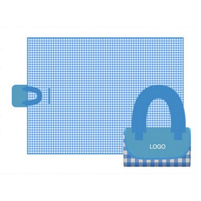 Oxford Fabric Picnic Blanket Thickened Waterproof Moisture Proof Mat Outdoor Spring Picnic