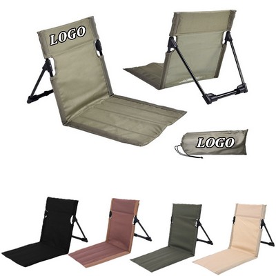 Folding Stadium Seat With Backrest