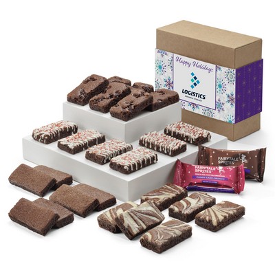 Custom Holiday Candy Cane Crunch Assorted Sprite 24