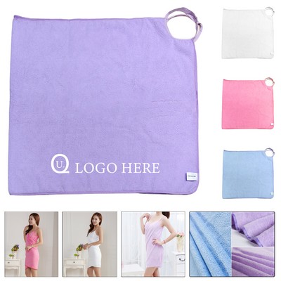 Microfiber Strappy Dress Wearable Bath Towel