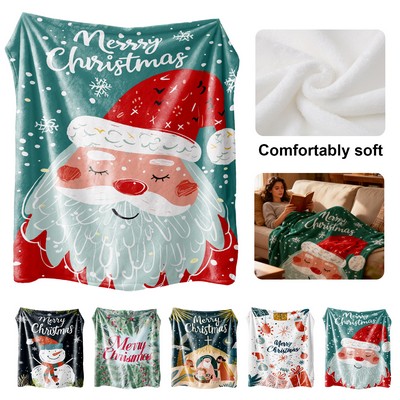 Fully Sublimated Throw Blanket