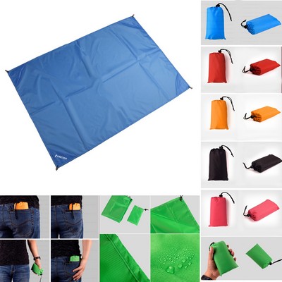 78.8 x 82.74" Large Sand Free Beach Mat Pocket Blanket
