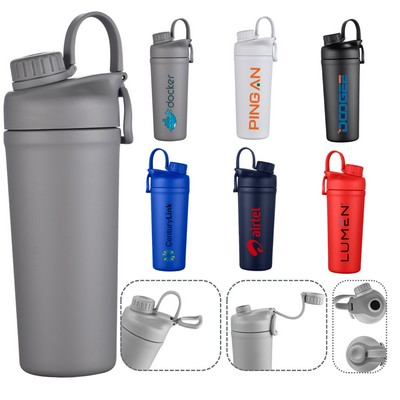 26oz Double wall SS vacuum InsulatedIce Shaker